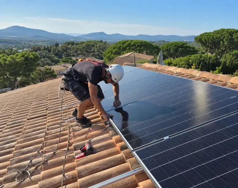 Installateur panneaux solaires Langonnet — pose photovoltaïque sur toiture